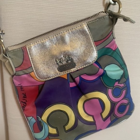Coach Handbags - Coach Colorful Crossbody